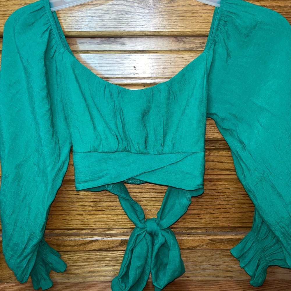 Emerald Green Women's Top